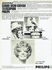  Advertising 0522 1968 Philips The Telescopic Hair Dryer Helmet