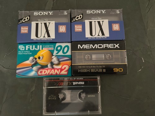 Lot cassettes audio vierges - lot, 4