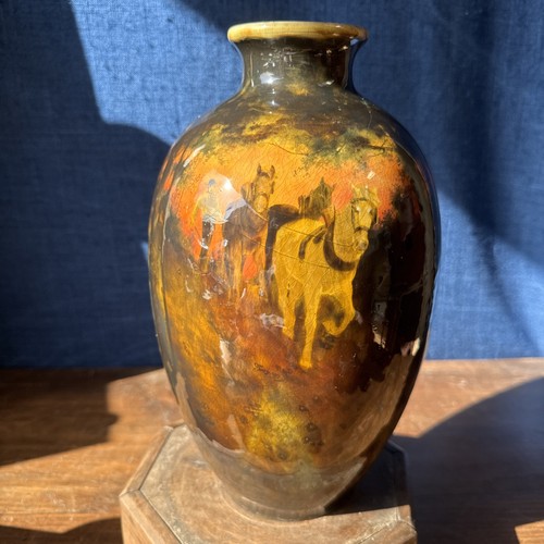 Vase céramique signé royal - vase,