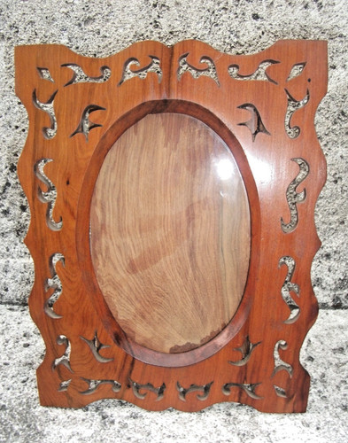 Cadre forêt noire ancien bois - cadre,