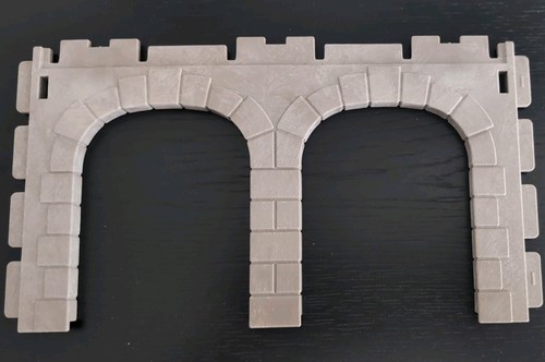Playmobil mur double arche - double,