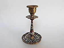 Chandelier en bronze et émail cloisonné Napoléon III style Barbedienne