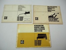 Claas Dominant Constant Striking Trabant Press Owners Manual Lubrication Plan 197