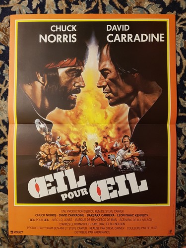 Affiche 1981 oeil pour - oeil,