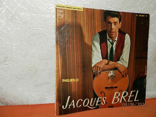 Jacques brel lp - brel, 10"