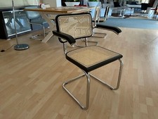 chaise cesca chair Marcel Breuer 100% made in Italy noir