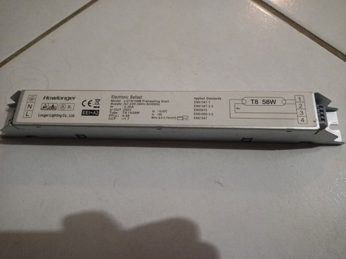 Ballast howlonger 58w - t8,