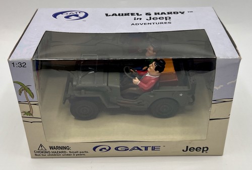 Laurel hardy in jeep - laurel,