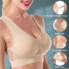 Movable Padded Womens Bra Sports Bras Yoga bralette Wireless Brassiere AA ABCDD