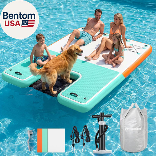 Inflatable floating dock air - inflatable,
