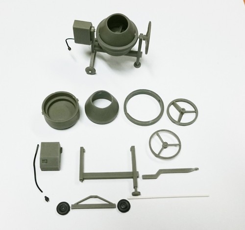 Kit bétonnière grise - kit,