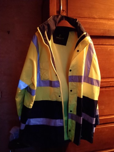 Veste securite bande jaune - veste, de