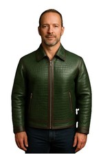 Manteau de motard de luxe