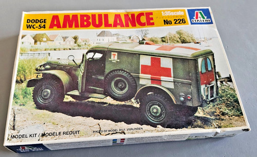 Maquette italeri ambulance - x3,
