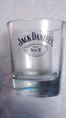 Jack daniels square - glass, old