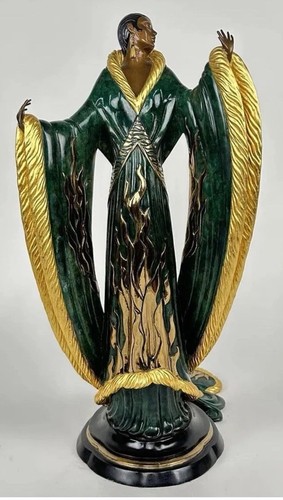 Erté femme luxe bronze - "femme,