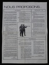 LA REVOLTE journal revue 1968