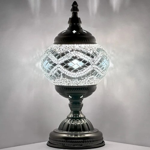 Lampe table verre - de,