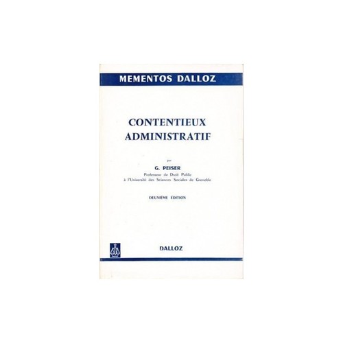 Contentieux administratif - contentieux,