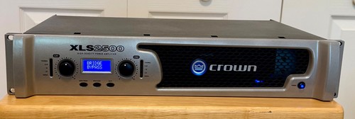 Crown xls 2500 - xls, power