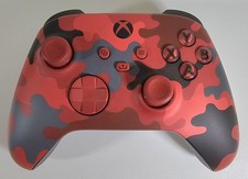 Xbox One Wireless Controller Model 1914 Red Daystrike Camo OEM Microsoft Tested