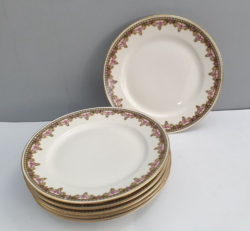 Six assiettes gateaux en - assiettes,