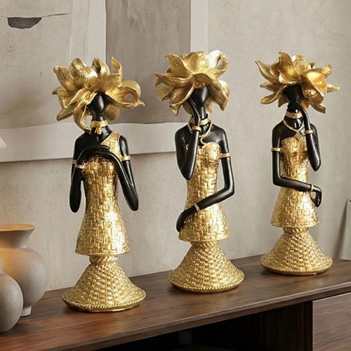 Statuette femme africaine - statuette,