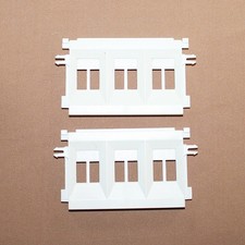Lot of 2 facade pieces for Majokit / Majorette building