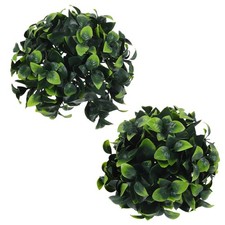  2 Pcs Boule Topiaire En Buis