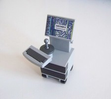 Playmobil (GG11) TOP AGENTS - computer cabinet on wheels HQ 4875