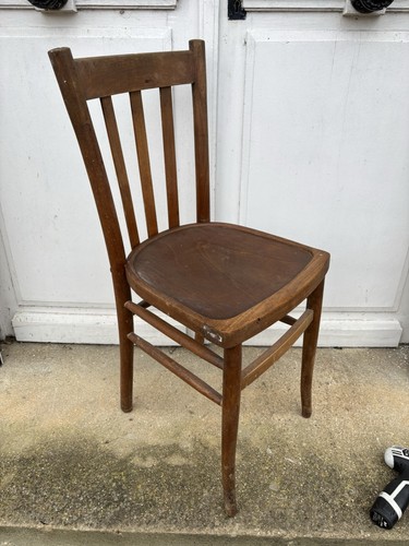 Chaise bistrot vintage 1950 - chaise,