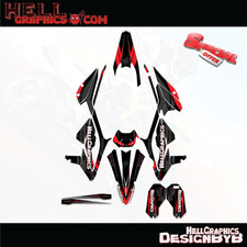 4 BETA RR 125 200 250 300 350 390 430 480 2023+ 2024 Decal Graphic Kit Black RT