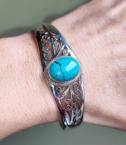 Bracelet jonc argent et - jonc,