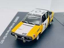 IXO MODELS 7711421921UV1 RENAULT 17 n°2 1977 Rallye Pays de l'Est 1.43