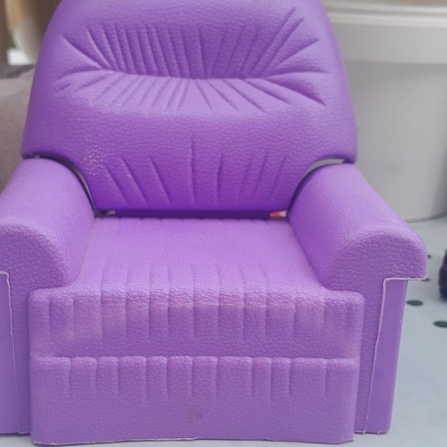 Fauteuil miniature violet - , en