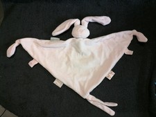 Doudou plat lapin rose