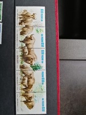 Timbres Pologne neufs Animaux