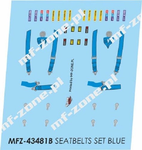 Decals seabelts harnais - decals, /