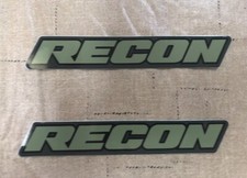 Honda/Recon ATV (Green & Black) Stickers