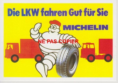 Carte postale michelin - carte,