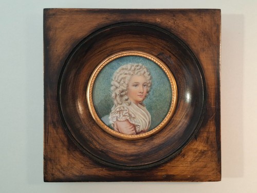 Peinture miniature portrait - miniature,