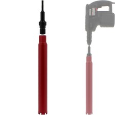 Couronne diamant Ø 56 mm avec adaptateur pour perceuse et perforateur SDS-plus