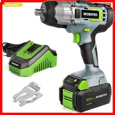 WORKPRO Clé à Choc sans Fil