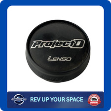 LENSO PROJECT D WHEEL CENTER HUB CAPS BLACK  64mm