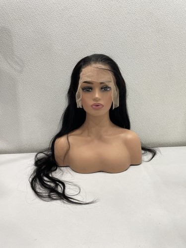 Natural black straight human - straight,