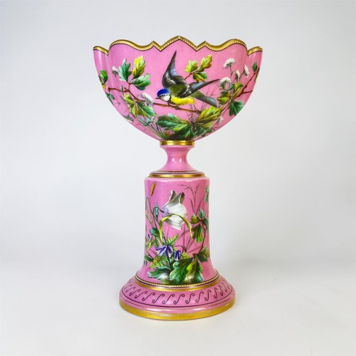 Antique french pink opaline - antique,