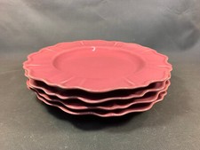 Lot de 4 grandes assiettes en