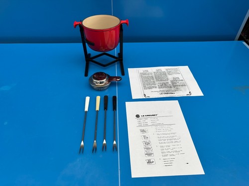 Creuset service fondue - le,