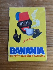 Front of a Banania box cardboard 16x11 cm 1950s