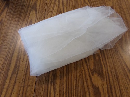 Yards white tulle for - tulle,